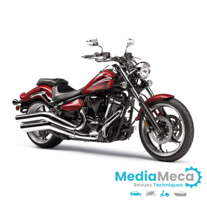 reseña técnica y manual de taller yamaha xvz 1300 royal star 2004