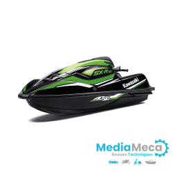 technisch overzicht en werkplaatshandboek voor kawasaki sx-r 800 jetski