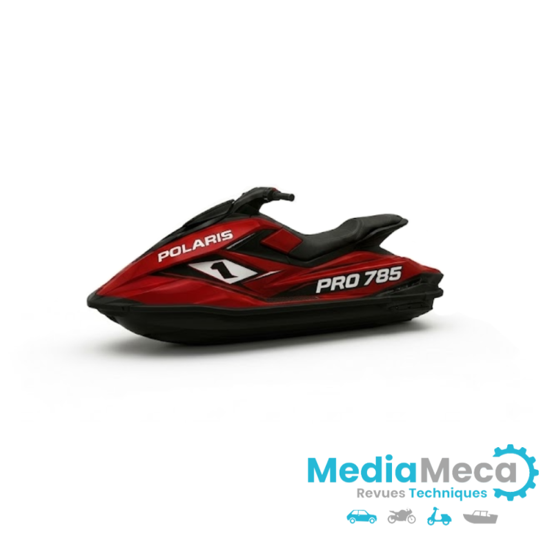 revisione tecnica e manuale di officina per moto d'acqua polaris pro 785
