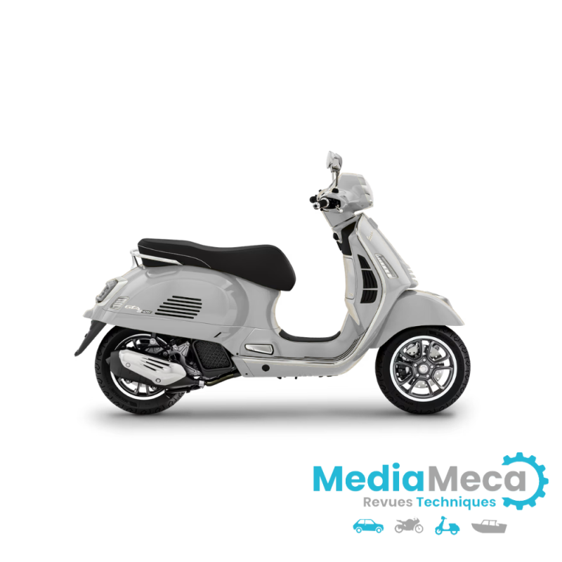 Manuale officina e revisione tecnica vespa gts 125 4 tempi