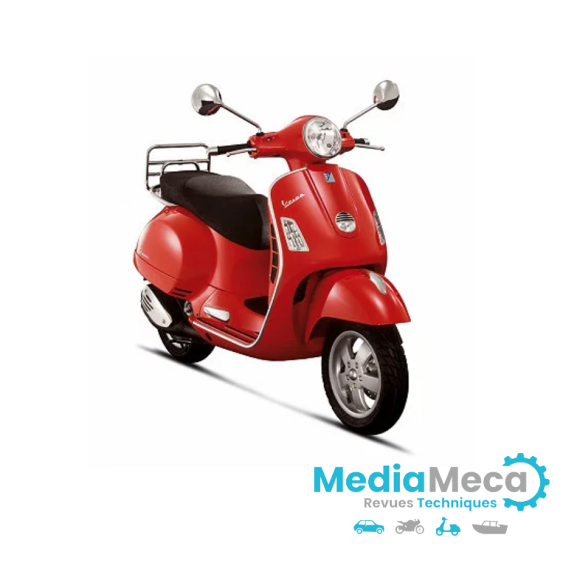 Manuale officina e revisione tecnica vespa gts 250 ie 2009