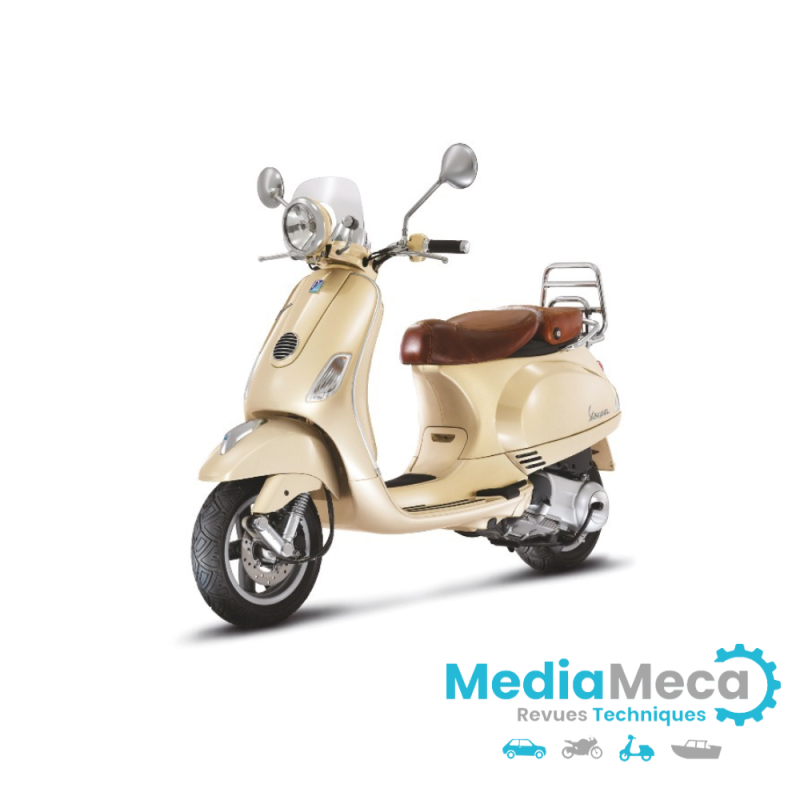 revue technique et manuel d'atelier pour vespa lxv 125
