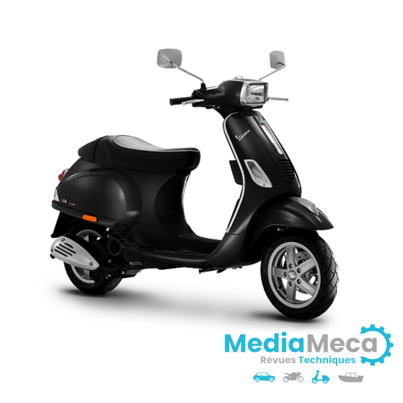 technisch overzicht en werkplaatshandboek voor vespa S 50 4T 4V