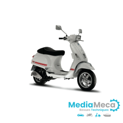 revue technique et manuel d'atelier pour vespa S 50 4T 4V