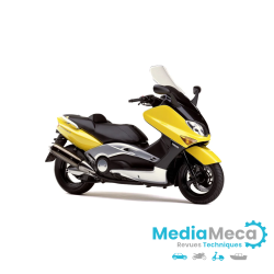 Workshop manual and technical review for yamaha t-max 500 2003
