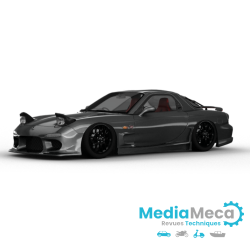Revisione tecnica e manuale officina per mazda RX7 dal 1991 al 2002