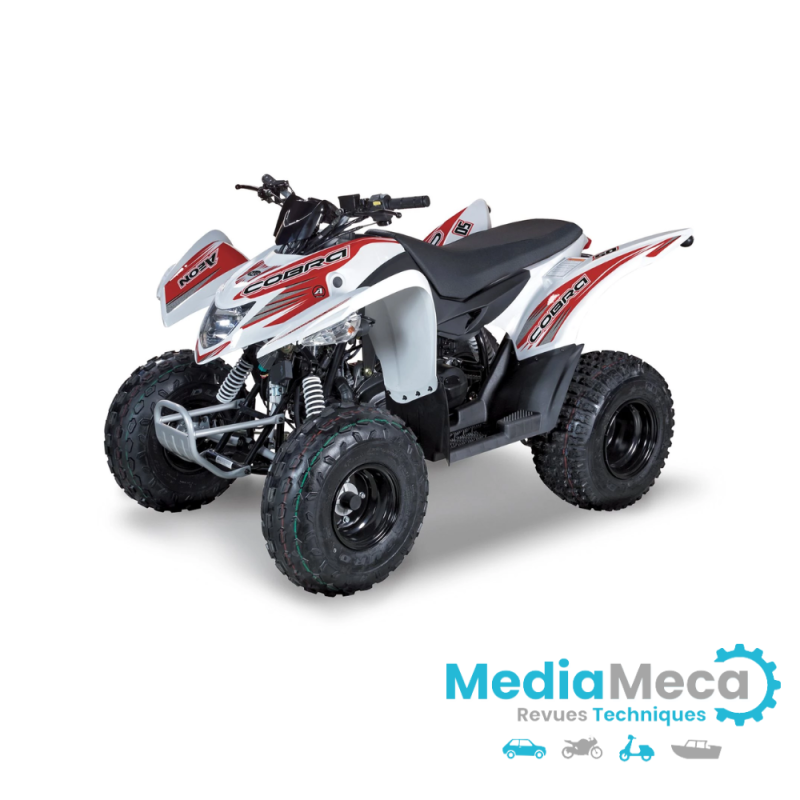 Reserveonderdelenhandleiding voor quad aeon cobra 50