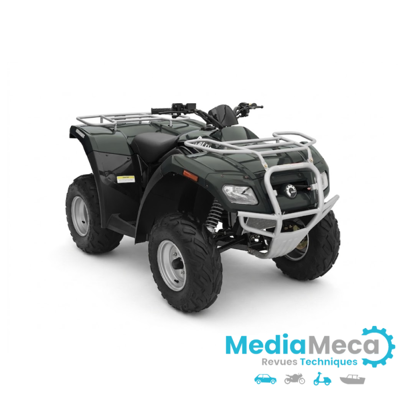 Werkplaatshandboek en technisch overzicht voor quad bombardier can am rally 200