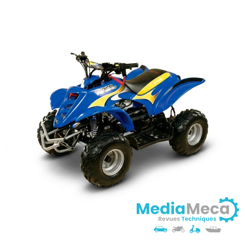 technisch overzicht en reparatiehandleiding voor e-ton viper 70 quads