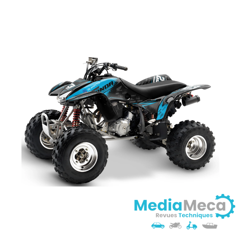 honda trx 400 ex revue technique