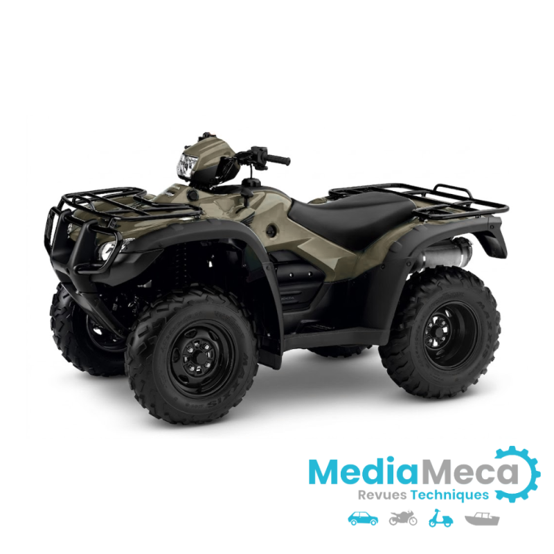 Technische Überprüfung und Werkstatthandbuch für Quads Honda TRX 500 FA Rubicon